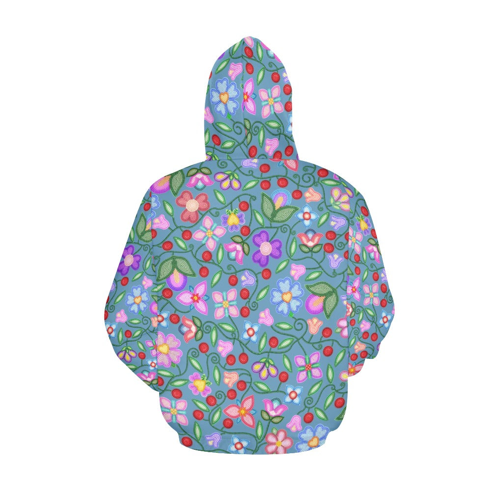 Petal Harmony River Hoodie for Women
