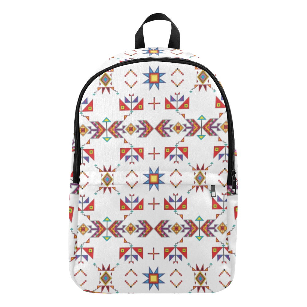 Scattered Generations White Backpack