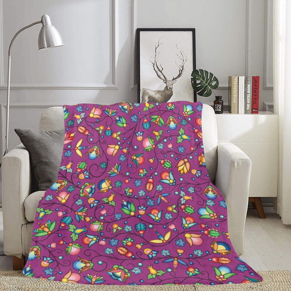 Prairie Plains Spirit Berry Soup X-Large Micro Fleece Blanket
