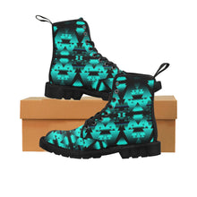 Load image into Gallery viewer, Dark Teal Winter Camp Boots
