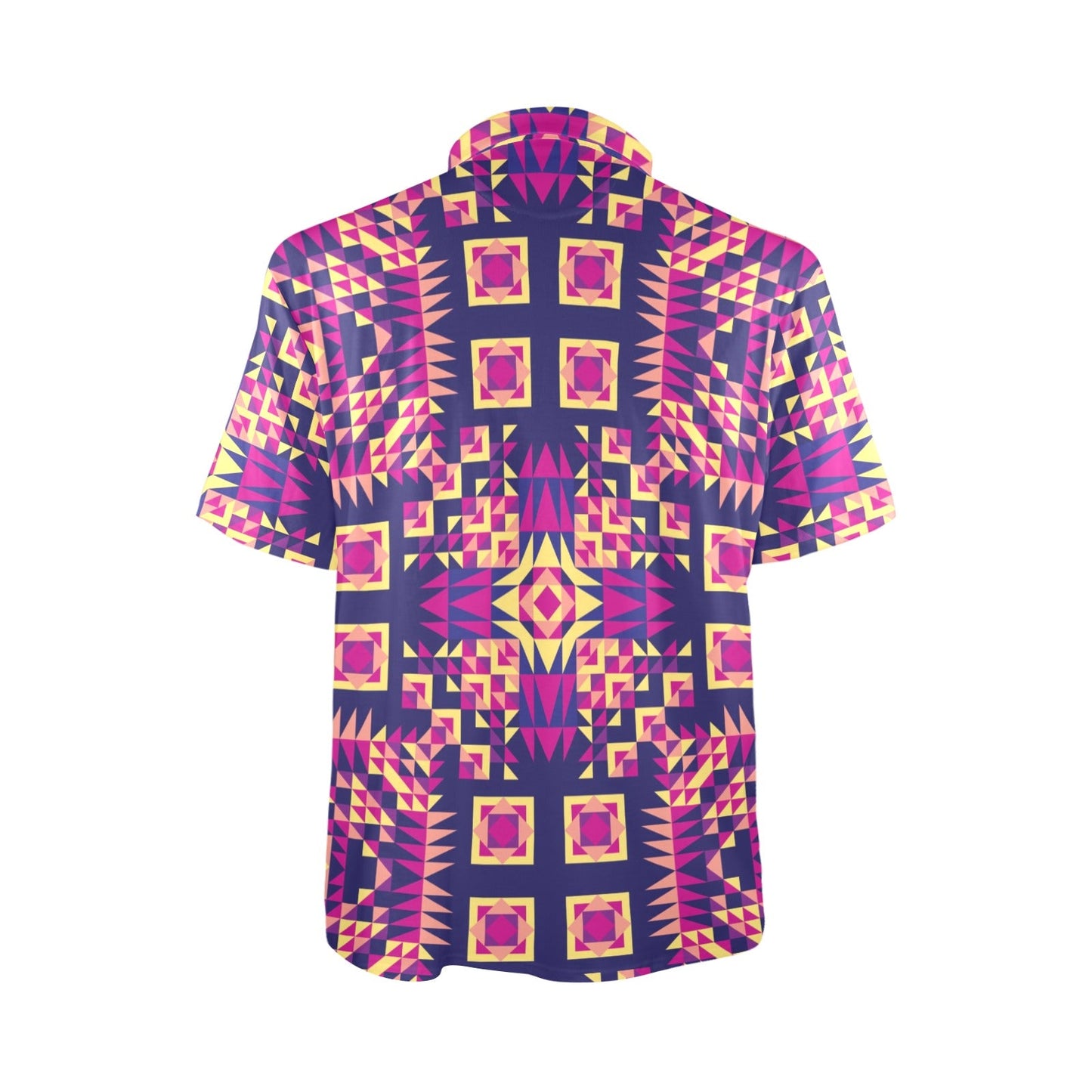 Kaleidoscope Bleu Polo Shirt