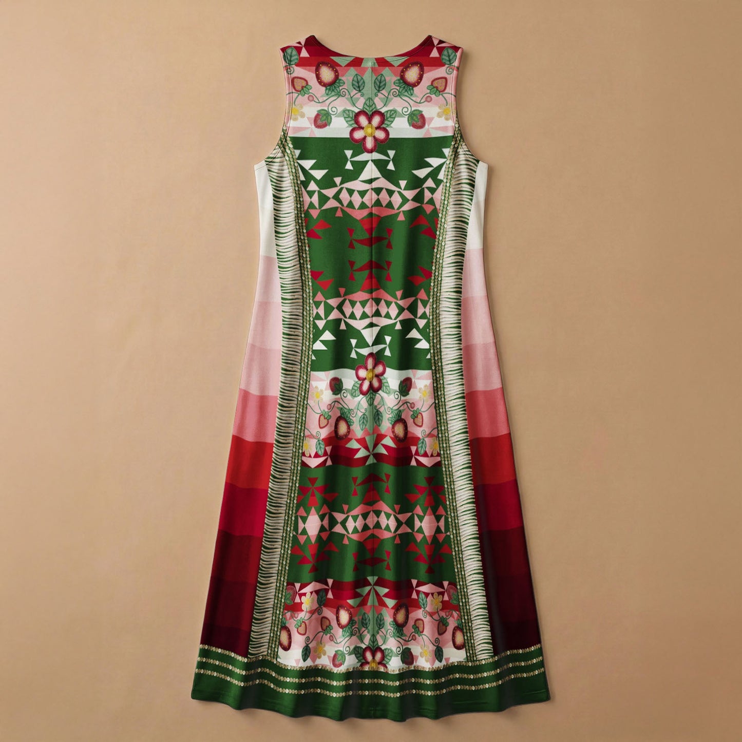 Sacred Strawberry Hunter 2 Sleeveless Dress