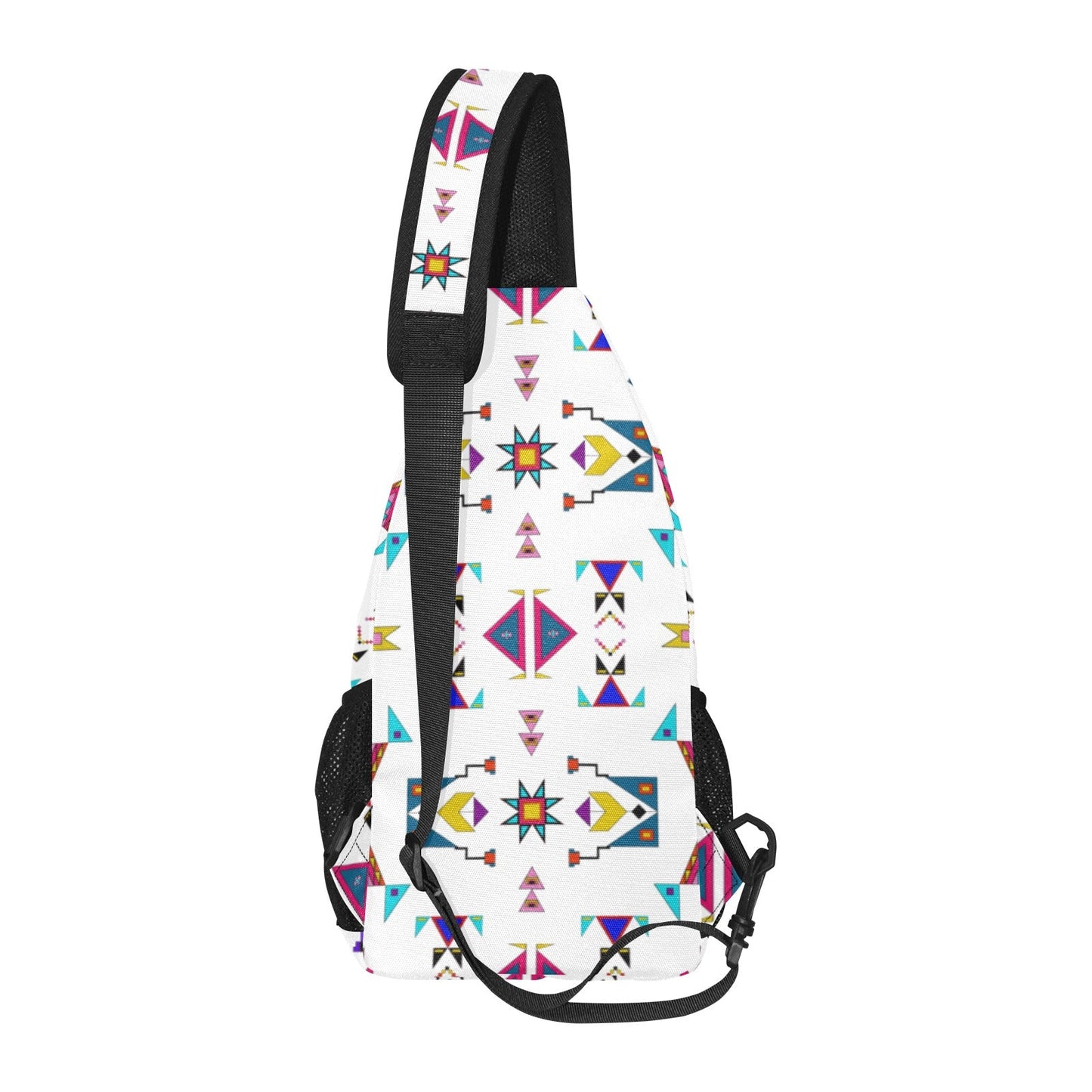 Enemy Territory White Chest Bag