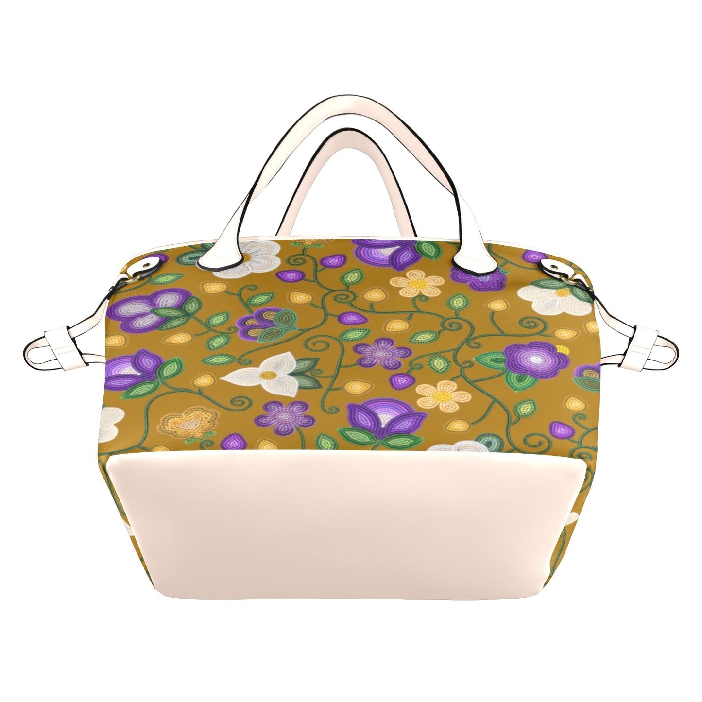 Midnight Moss Bloom Toffee Clover Canvas Tote