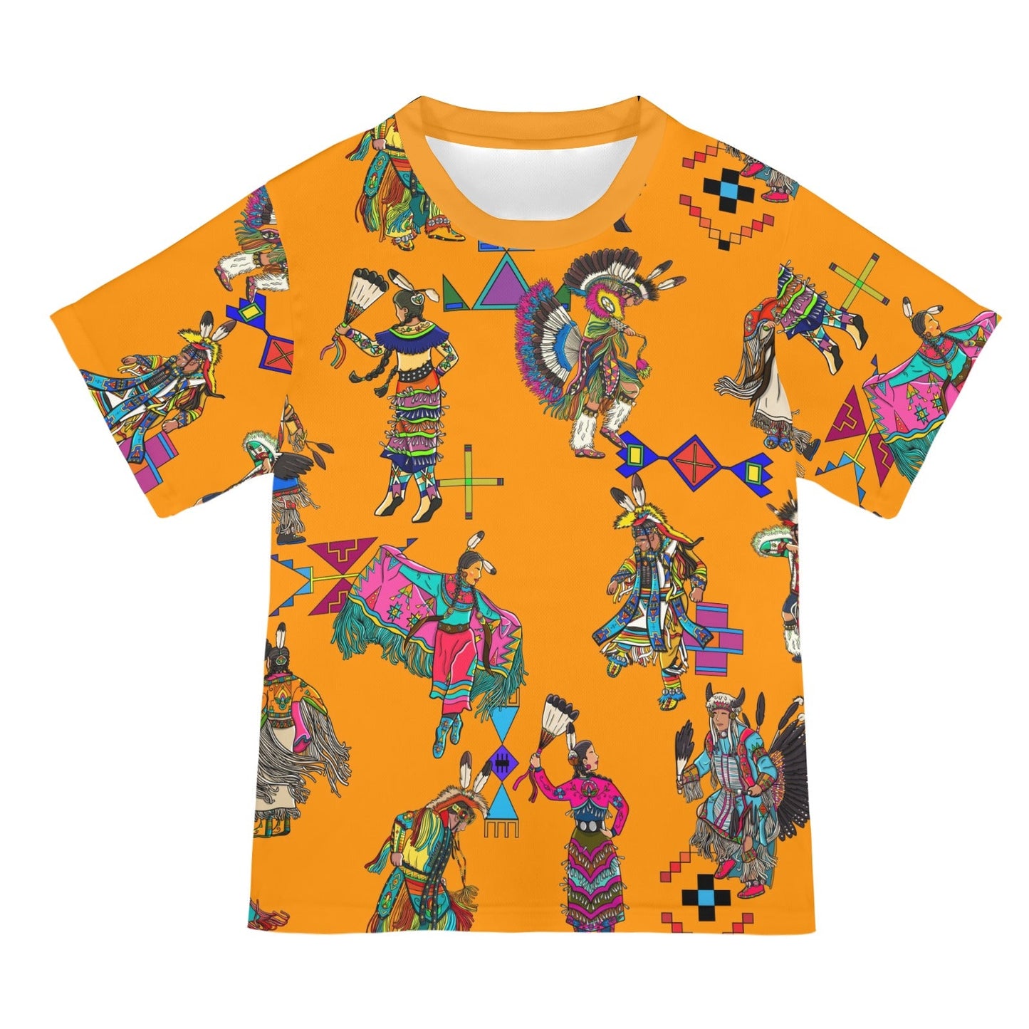 Grand Entry Dancers Orange Tee