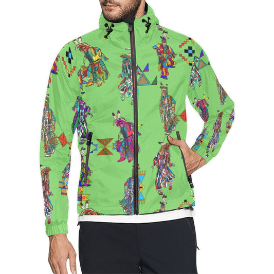 Men's Grass Dancers Grass Men's Windbreaker