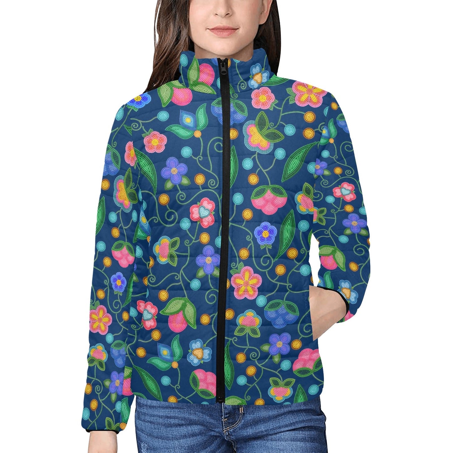 Skyberry Serenade Stand Collar Jacket