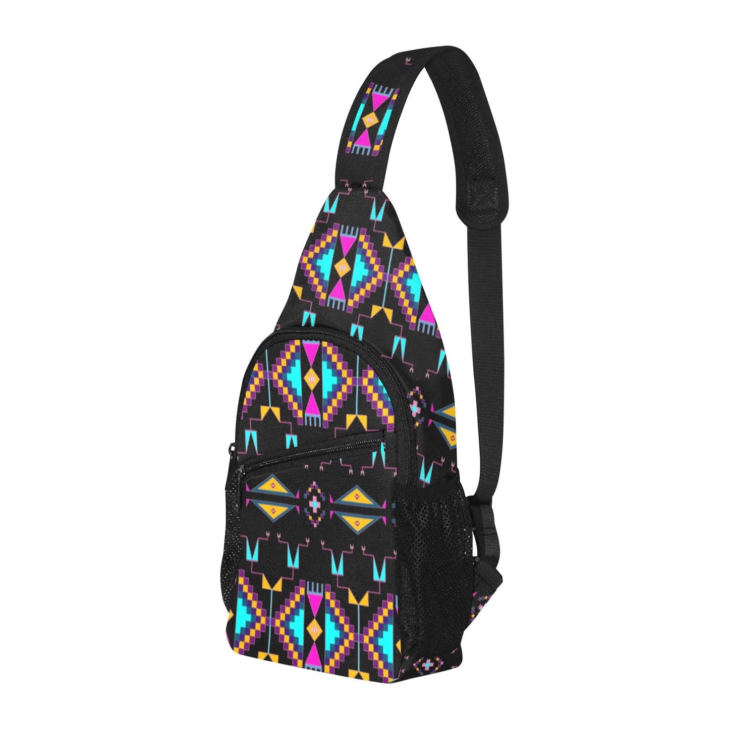 Rite of Passage Black Chest Bag