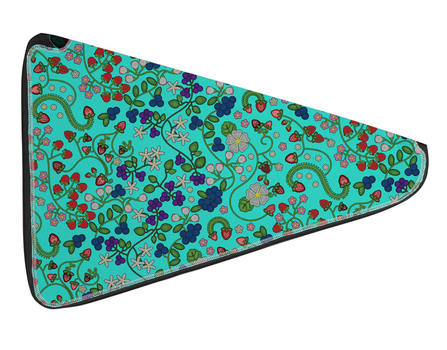 Grandmother's Stories Turquoise Fan Case