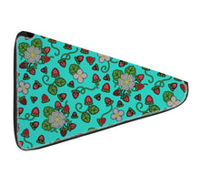 Load image into Gallery viewer, Strawberry Dreams Turquoise 27 Inch Fan Case
