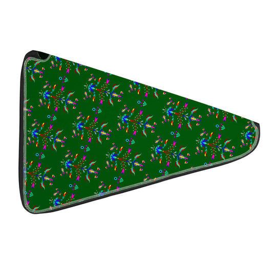 Dakota Damask Green 27 Inch Fan Case