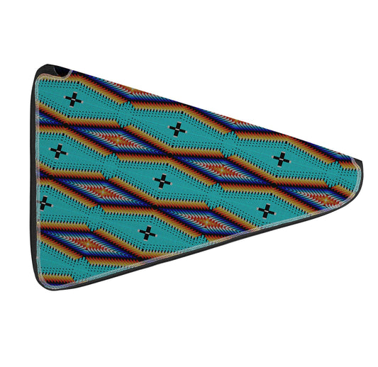 Diamond in the Bluff Turquoise 27 Inch Fan Case