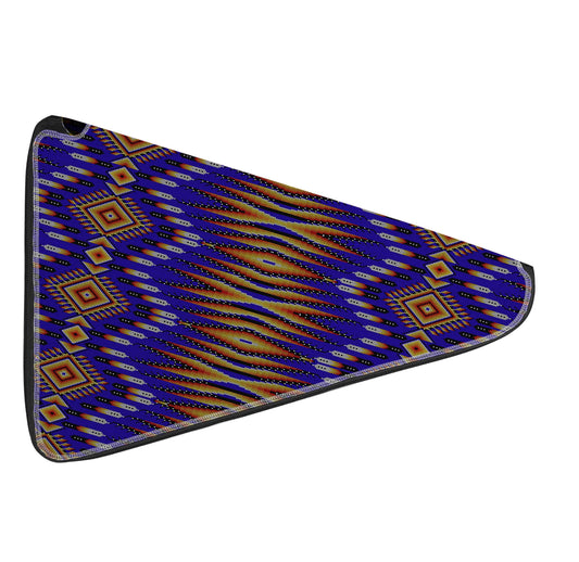 Fire Feather Blue 27 Inch Fan Case