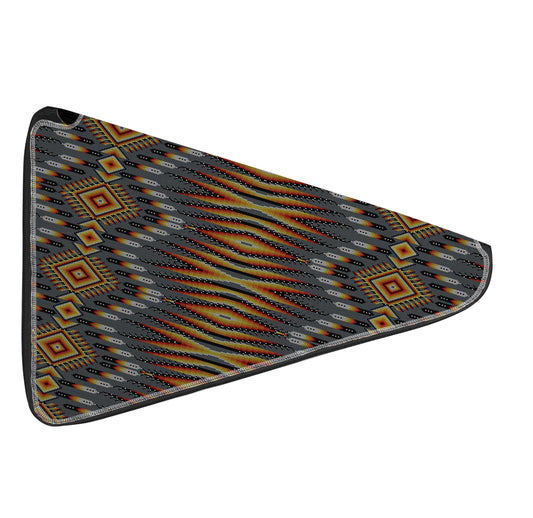 Fire Feather Grey 27 Inch Fan Case