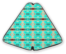 Load image into Gallery viewer, Gathering Earth Turquoise 27 Inch Fan Case
