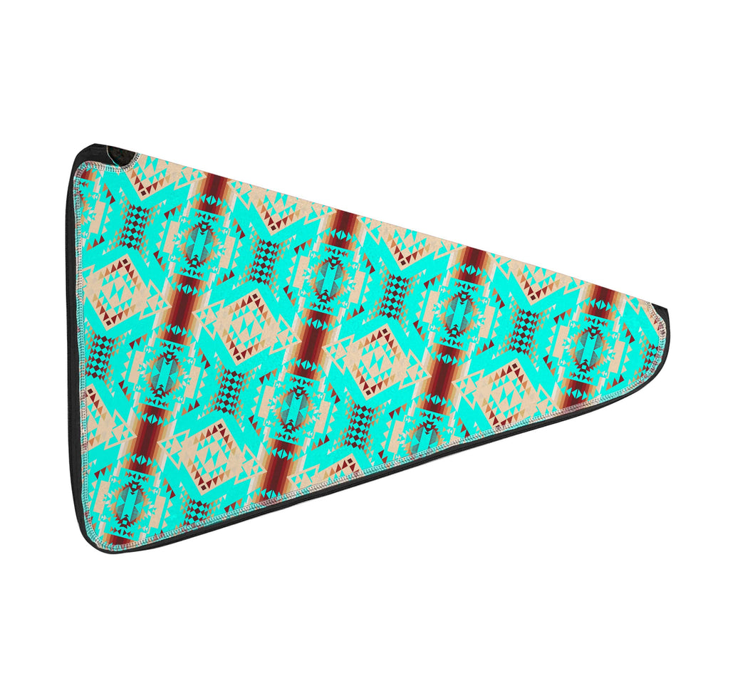 Gathering Earth Turquoise 27 Inch Fan Case