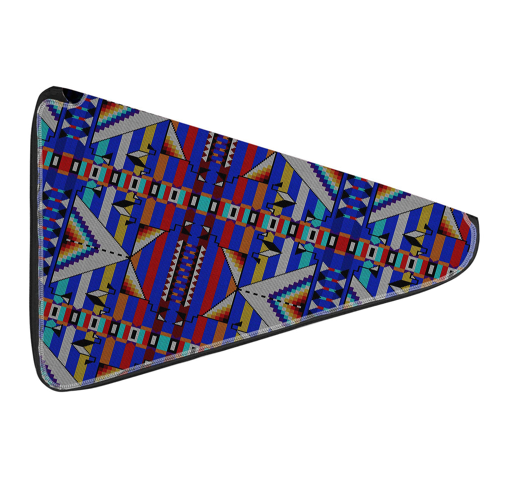 Medicine Blessing Blue 27 Inch Fan Case