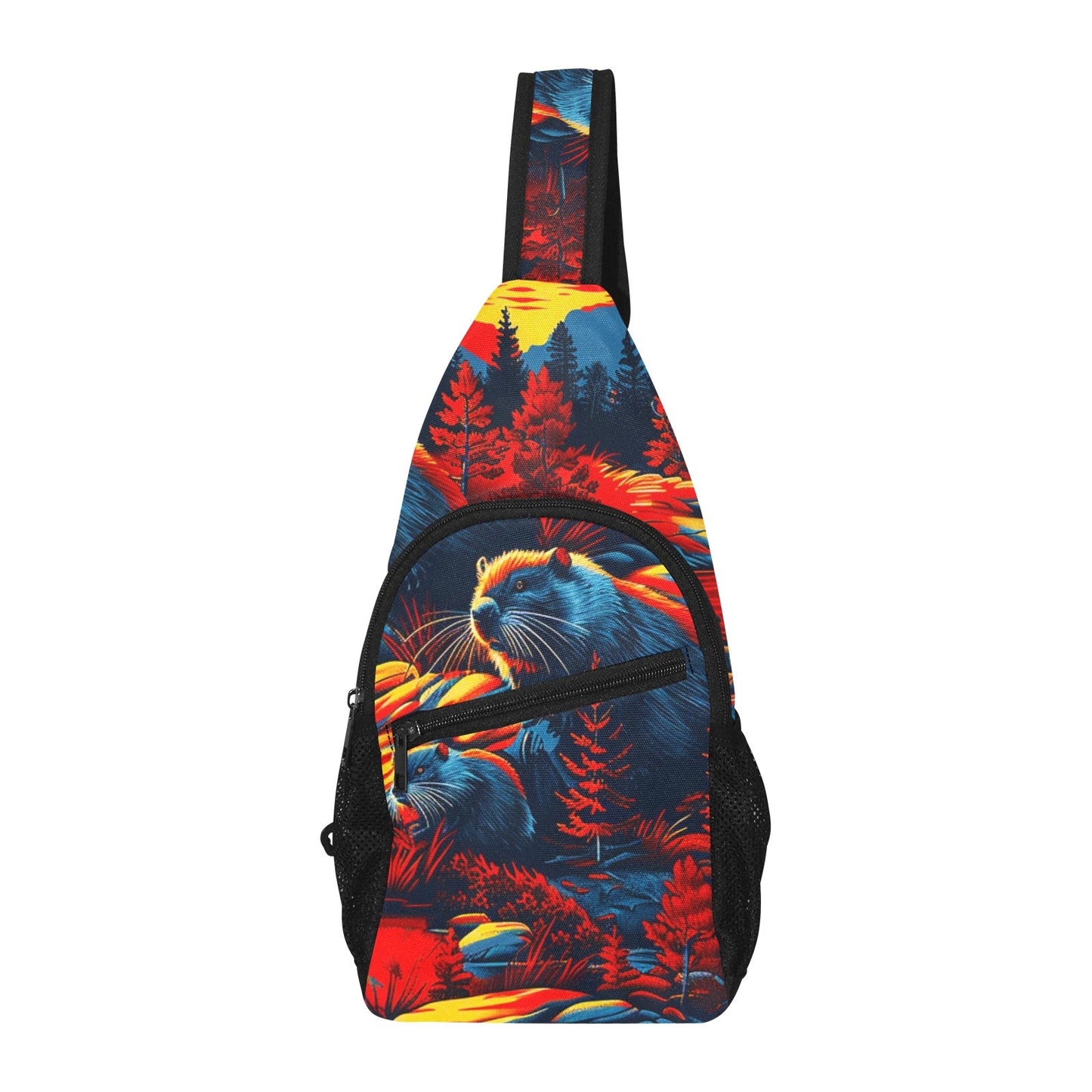 Bundle of Beavers Chest Bag