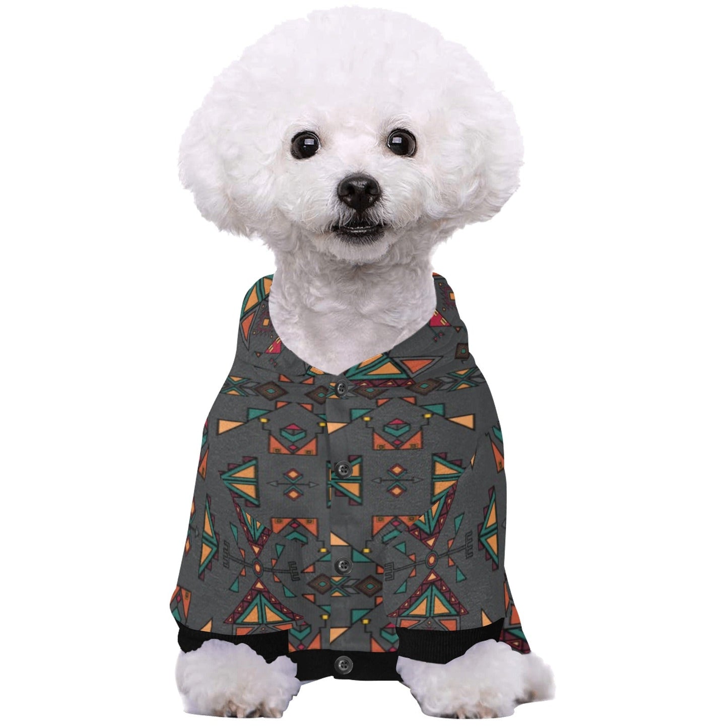 Arrow dawn Gray Pet Dog Hoodie