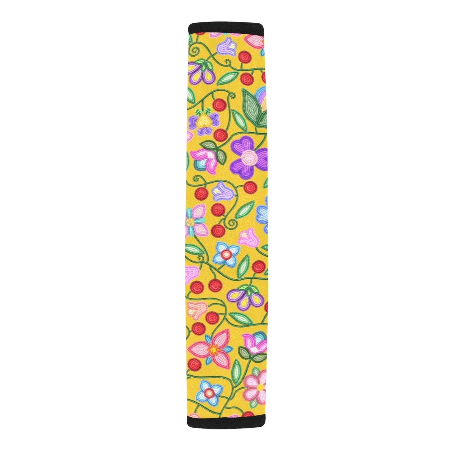 Petal Harmony Ochre Seat Belt Cover