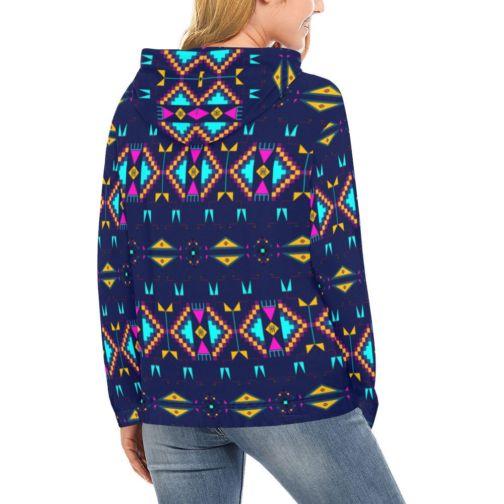 Rite of Passage Prairie Night Hoodie for Women