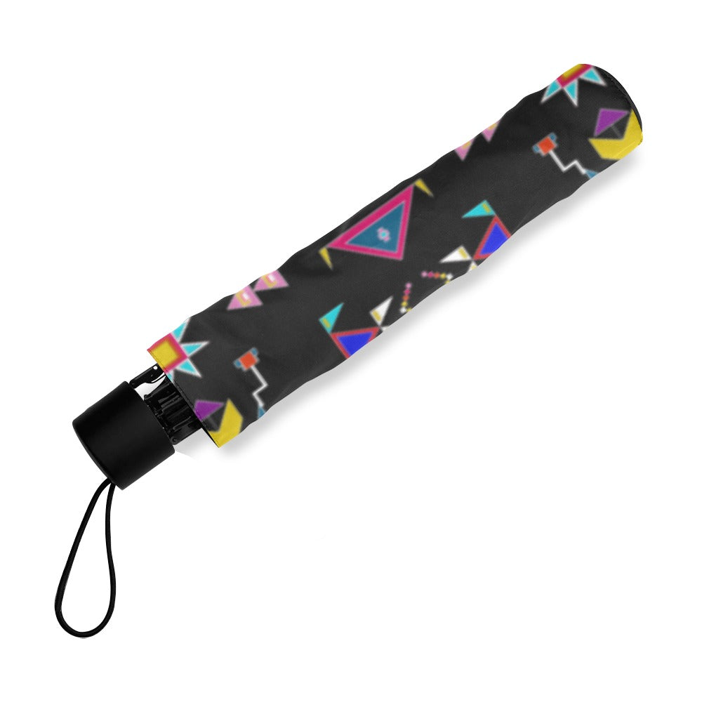 Enemy Territory Black Foldable Umbrella