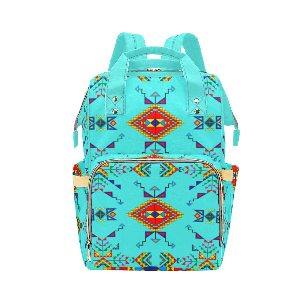 Buffalo Jump Turquoise Multi-Function Diaper Backpack/Diaper Bag