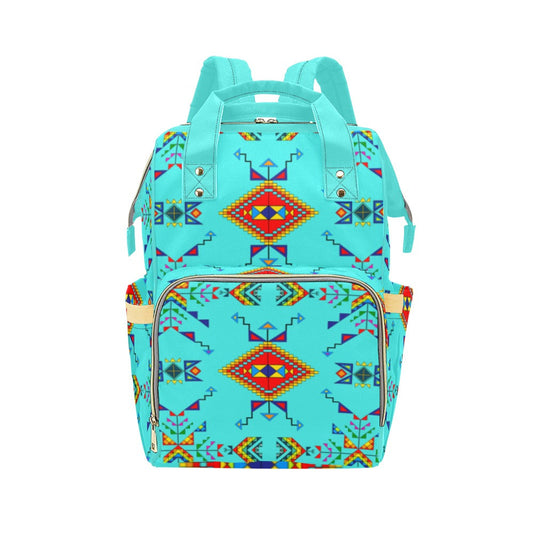 Buffalo Jump Turquoise Multi-Function Diaper Backpack/Diaper Bag