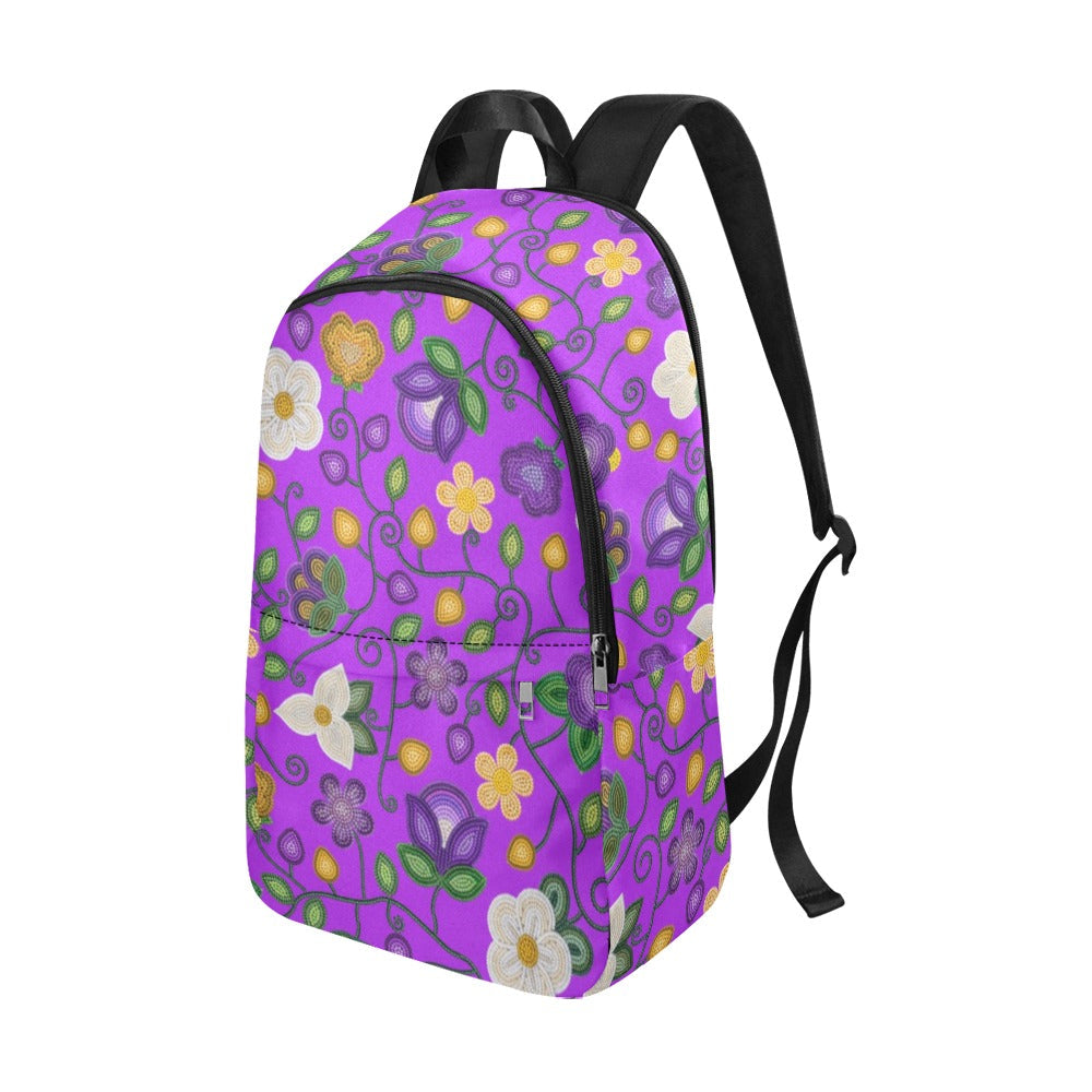 Midnight Moss Bloom Purple Backpack