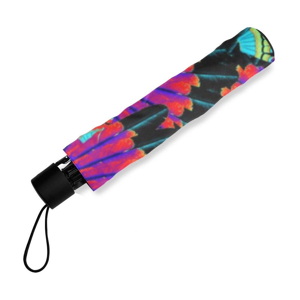 Eagle Feather Remix Foldable Umbrella