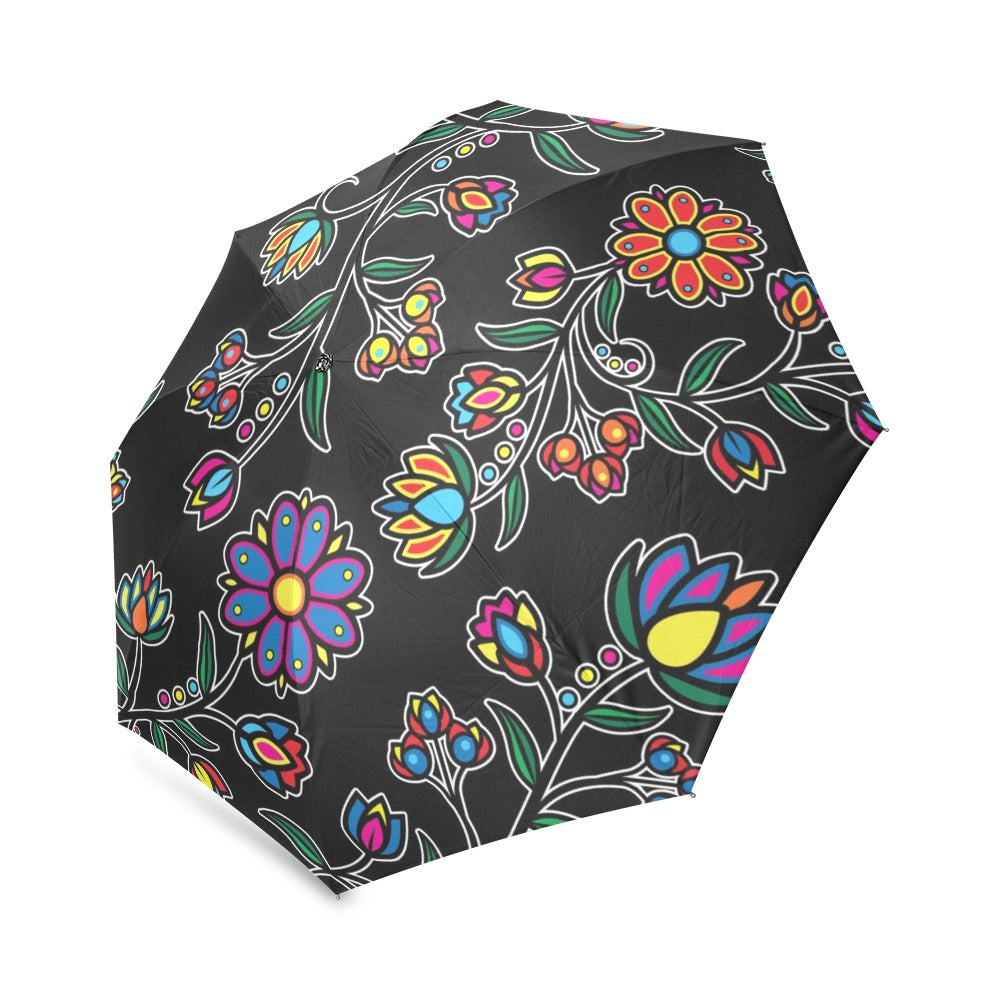 Cosmic Whisper Black Foldable Umbrella