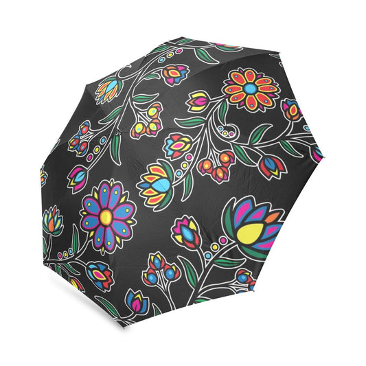 Cosmic Whisper Black Foldable Umbrella