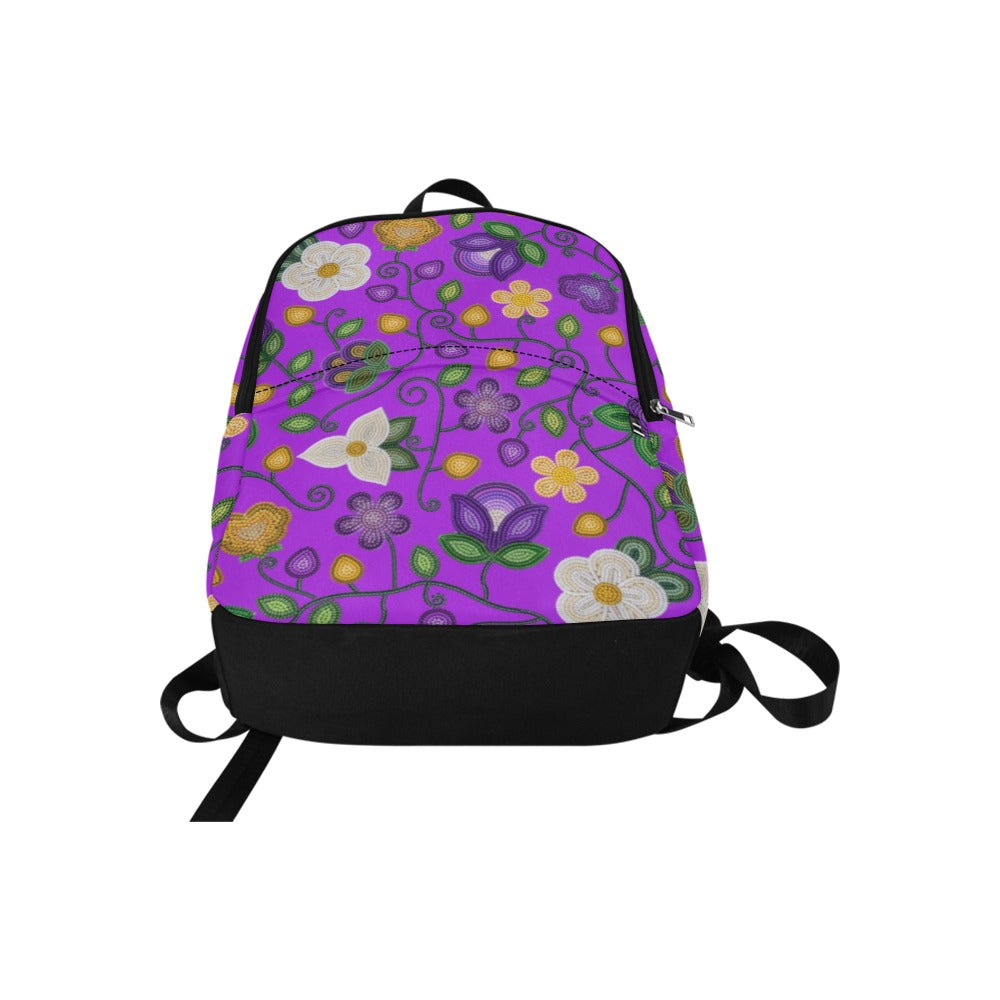 Midnight Moss Bloom Purple Backpack