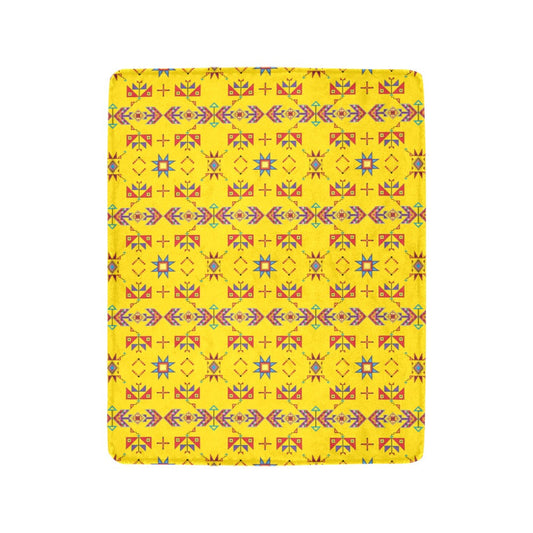 Scattered Generations Maize Ultra-Soft Micro Fleece Blanket 40"x50"
