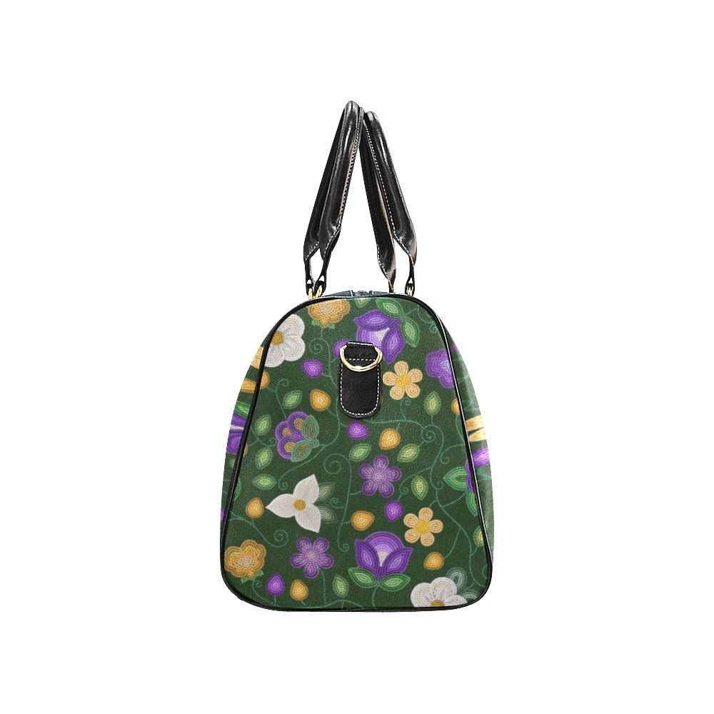 Midnight Moss Bloom Forest Small Travel Bag