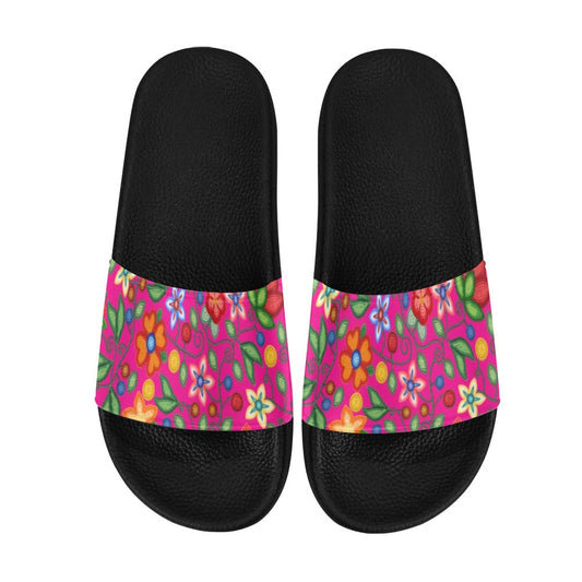 Morning Harmony Pink Slide Sandals