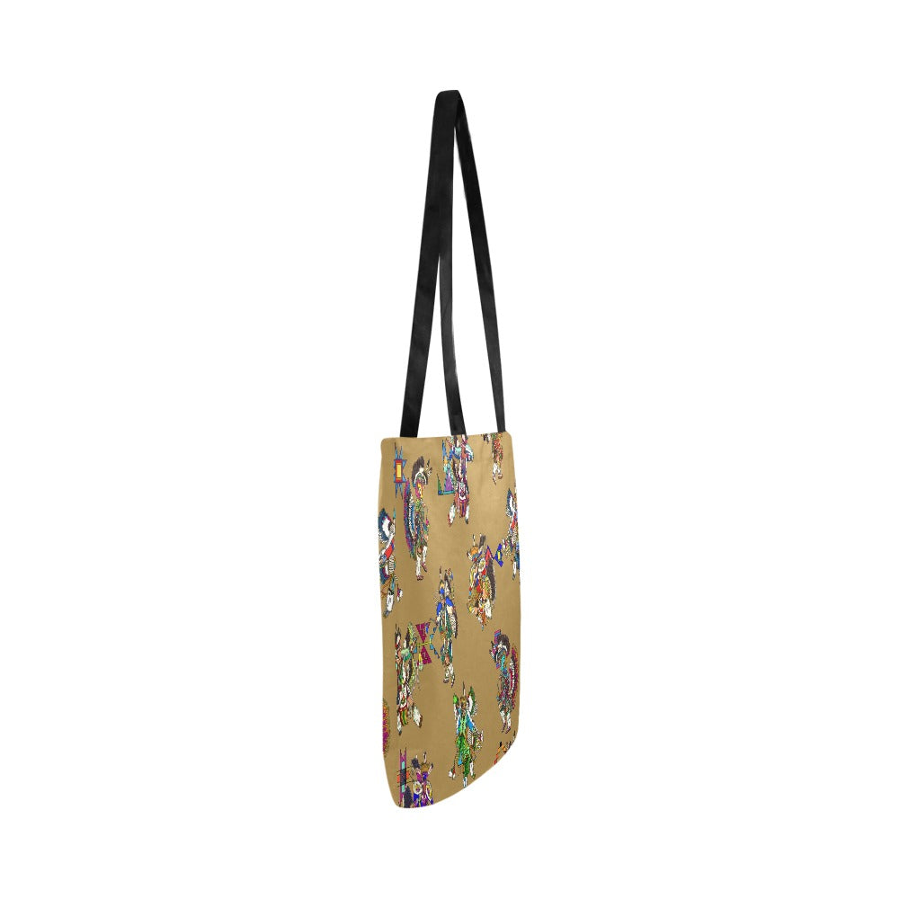 Men's Fancy Dancers Earth Reusable Shopping Bag