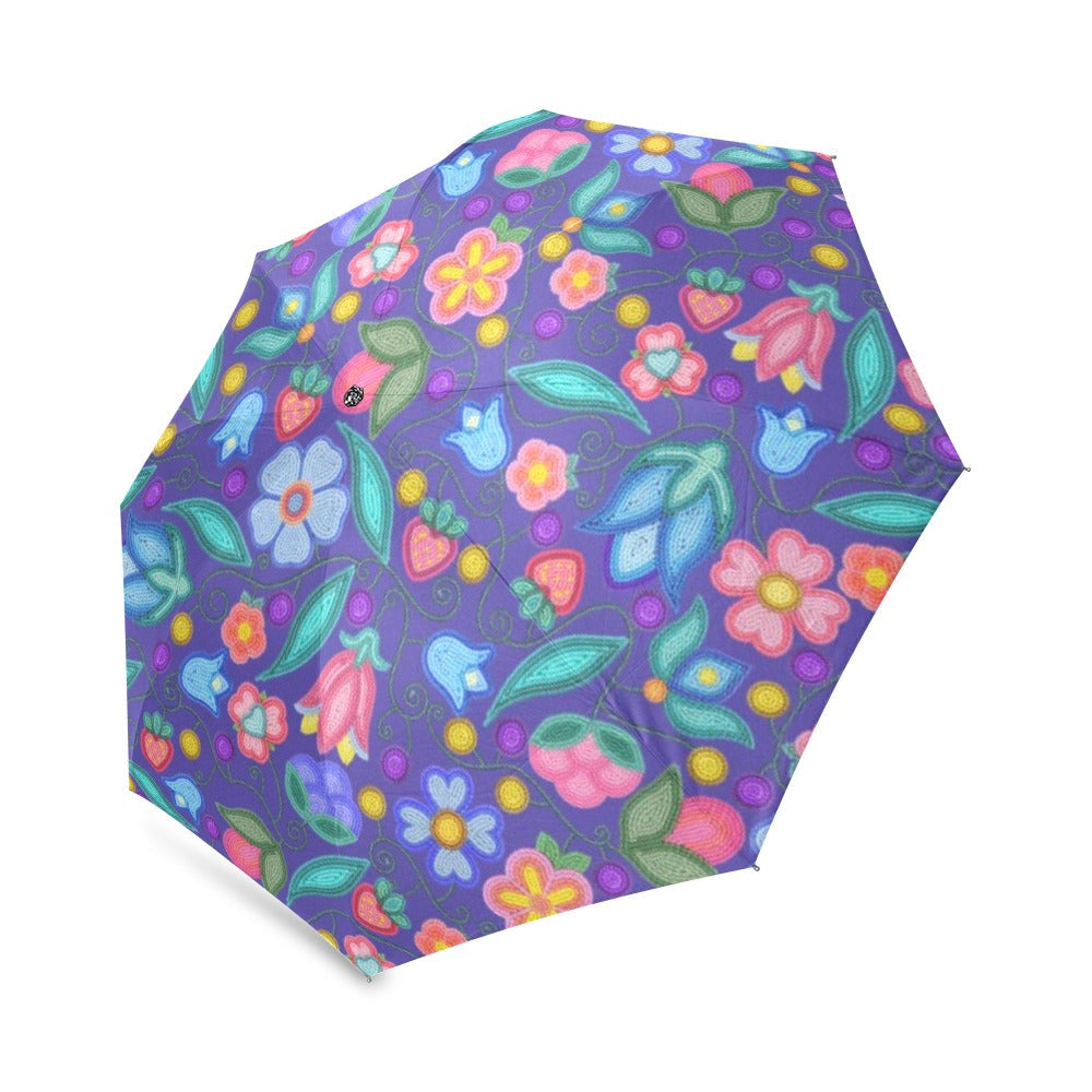 Sweet Offering Indigo Foldable Umbrella (Model U01)