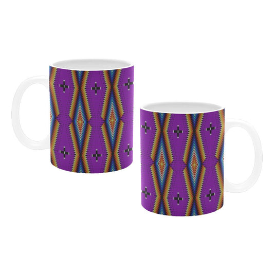 Diamond in the Bluff Purple Mug