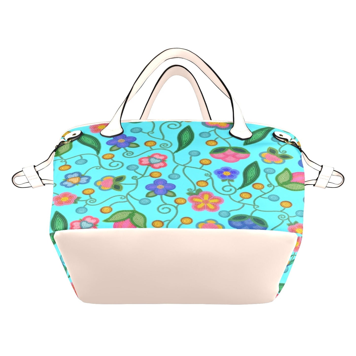 Skyberry Serenade Sky Clover Canvas Tote