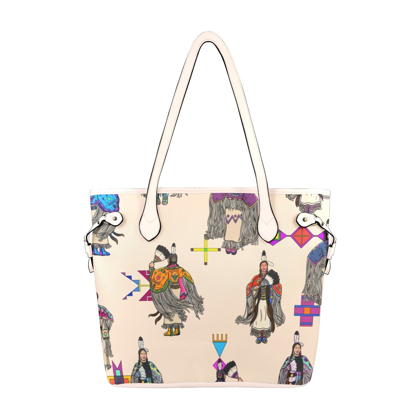 Women's Tradish Dancers  Muslin Clover Canvas Tote Bag
