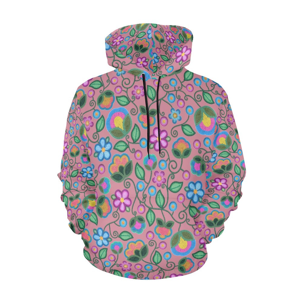 Turquoise Sunbeam Peach Hoodie for Men