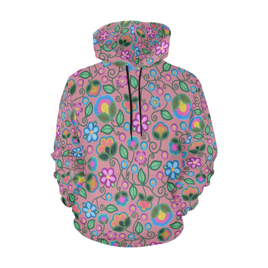 Turquoise Sunbeam Peach Hoodie for Men