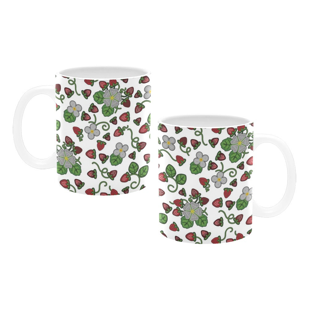 Strawberry Dreams White Mug