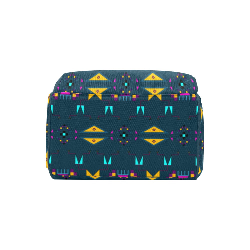 Rite of Passage Dark Teal Multi-Function Diaper Backpack