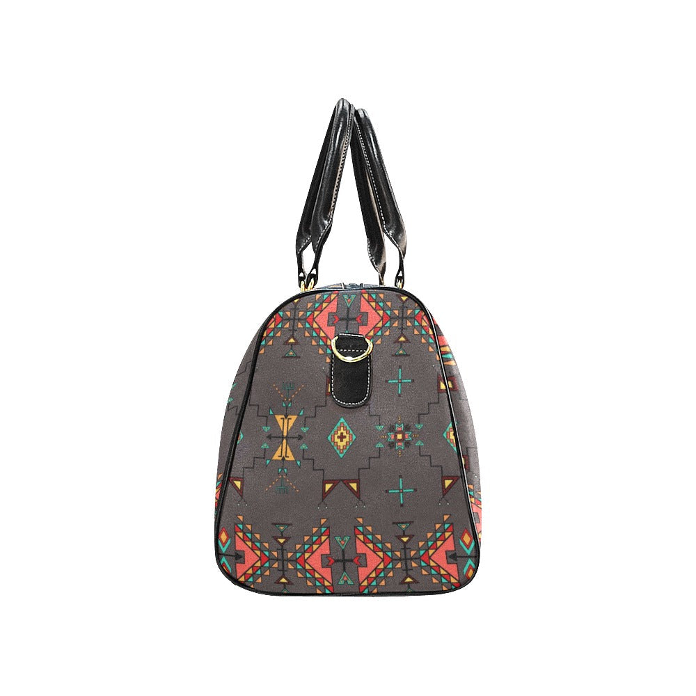 Thunder Flight Gray  Large Travel Bag