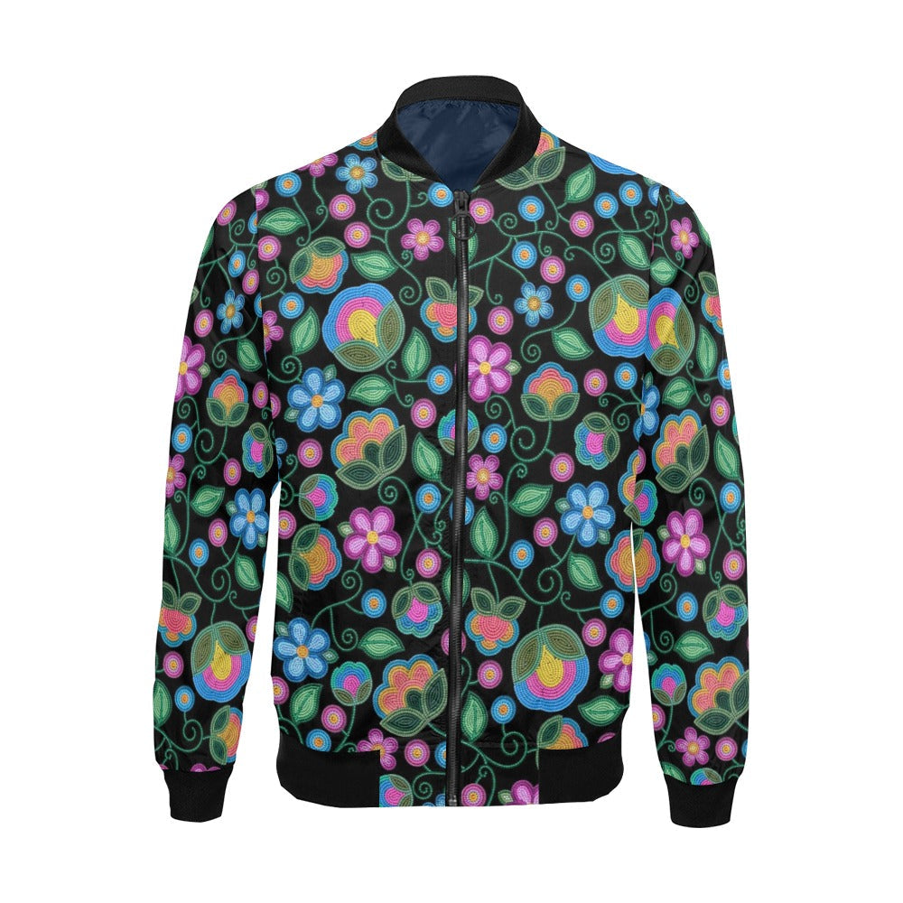 Turquoise Sunbeam Bomber Jacket