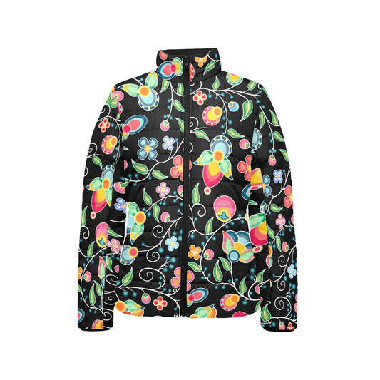 Floral Bounty Stand Collar Jacket