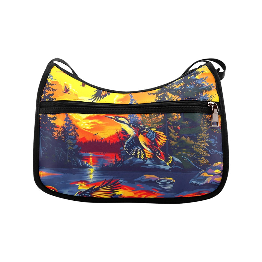 Woodpecker Medicine Crossbody Bag