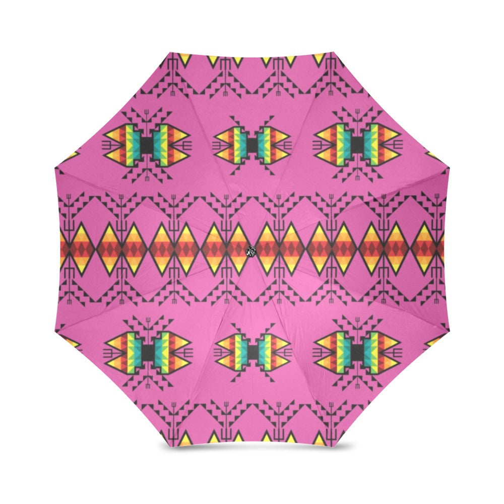 Sacred Trust Pink Foldable Umbrella